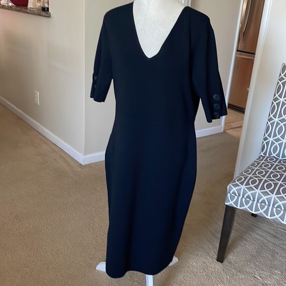 Lark & Ro Black Knit Dress . - Picture 13 of 14